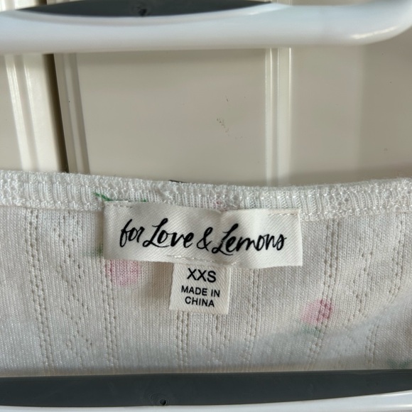 For Love & Lemons Babydoll Tee. - Picture 2 of 3